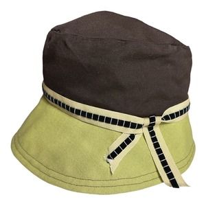Vintage Gianni Costas San Juan Women Vintage 70s Retro Bucket Cotton Silk OS
